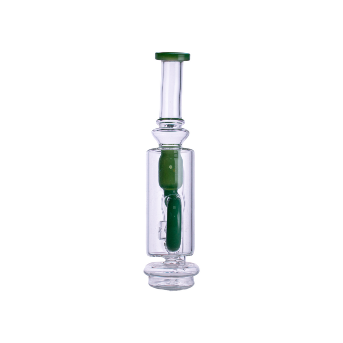 Multi-Color Handblown Glass Water Pipe with Silicone Handles,PF5121（Random Color）