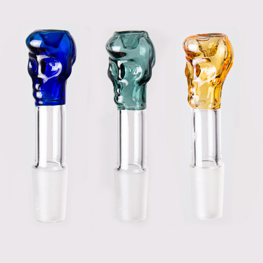 Skull Shape Glass Bowl Piece PT4440