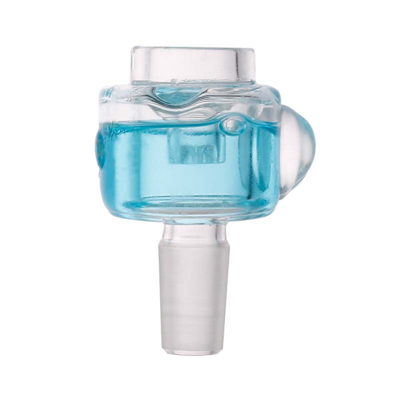 Glycerin Glass Bowl Piece with Frosted Joint YD363