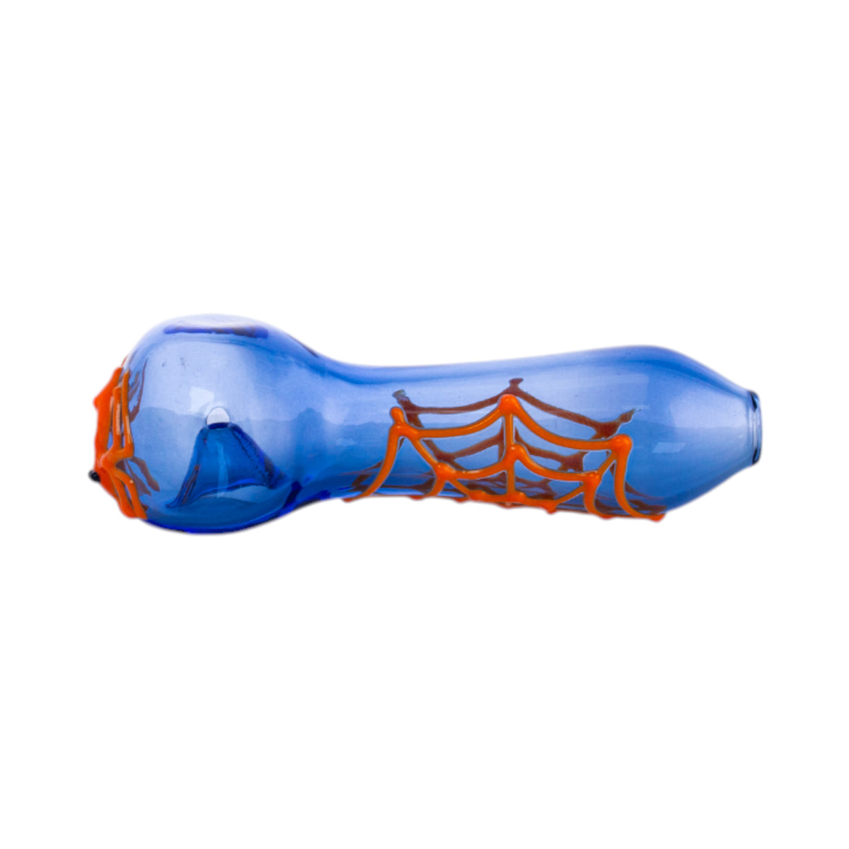 Glow in the Dark Spider Web Glass Art, YD5587（Random Color）