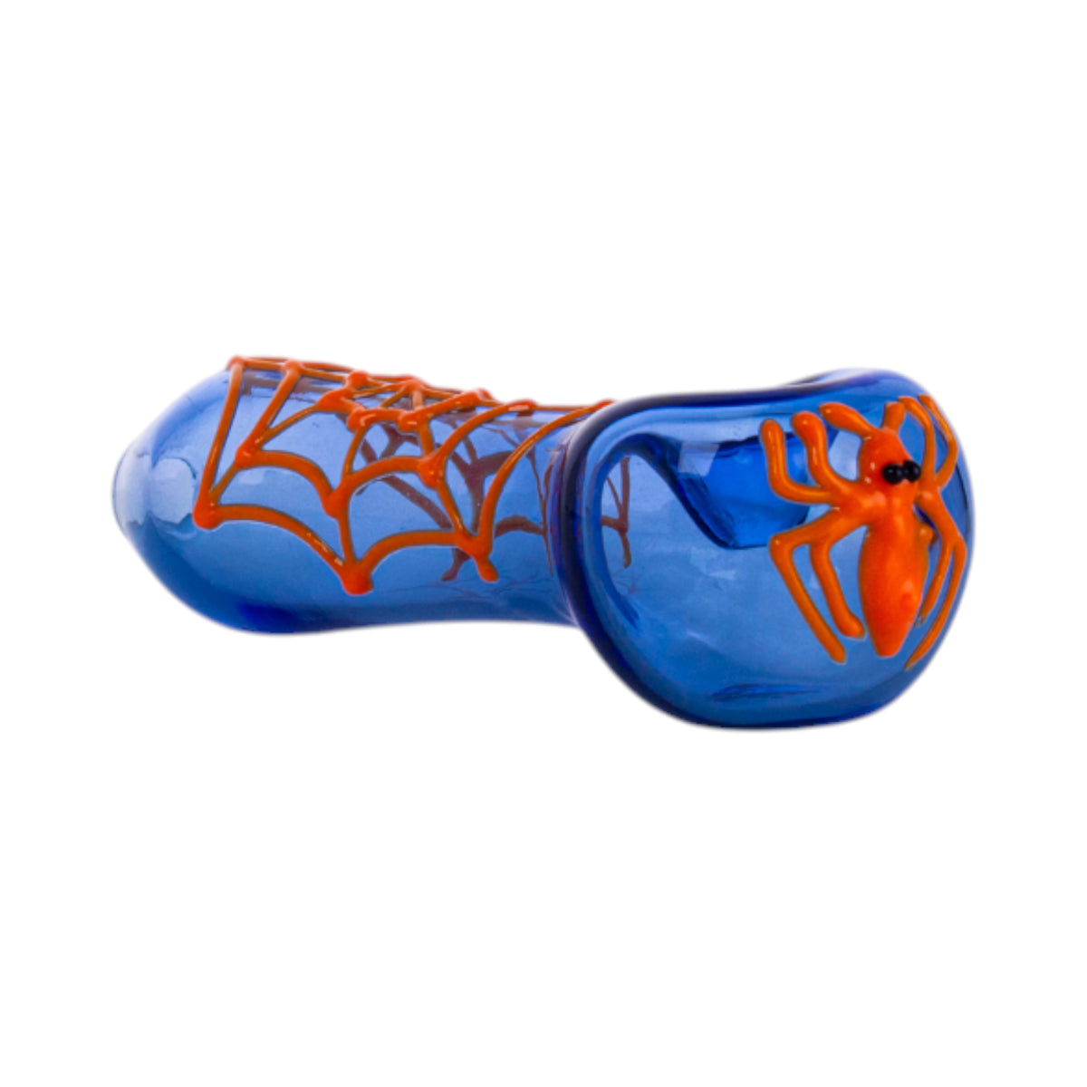 Glow in the Dark Spider Web Glass Art, YD5587（Random Color）
