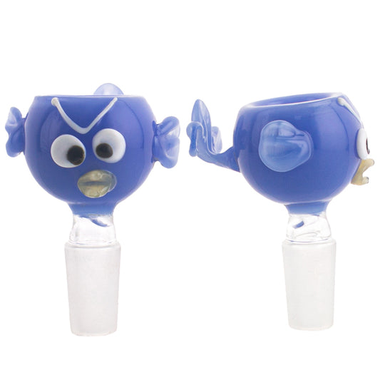 Funny Goldfish Design Glass Bowl Piece PT5060