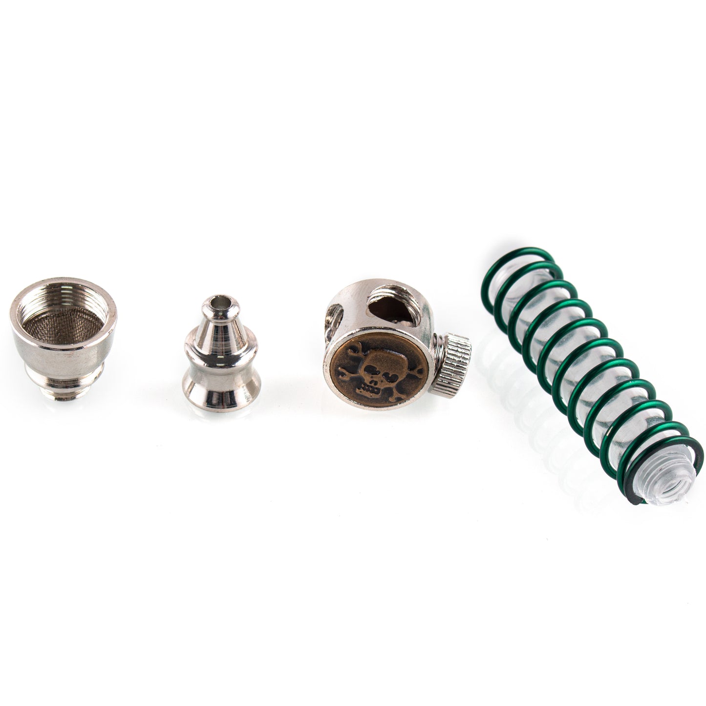 LED Metal Tobacco Pipe - 100mm Hand Pipe YD4508