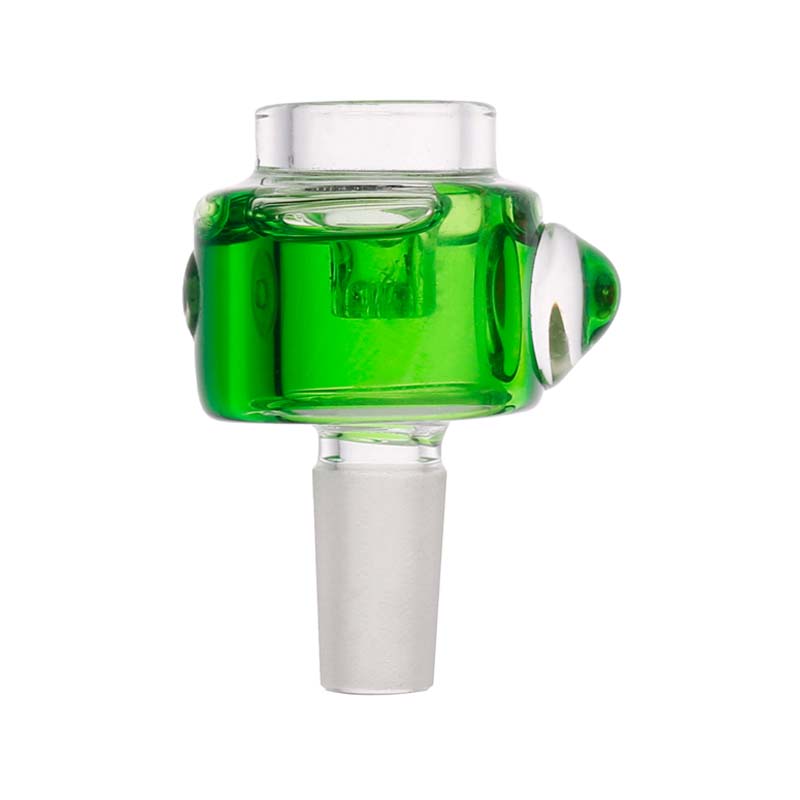 Glycerin Glass Bowl Piece with Frosted Joint YD363
