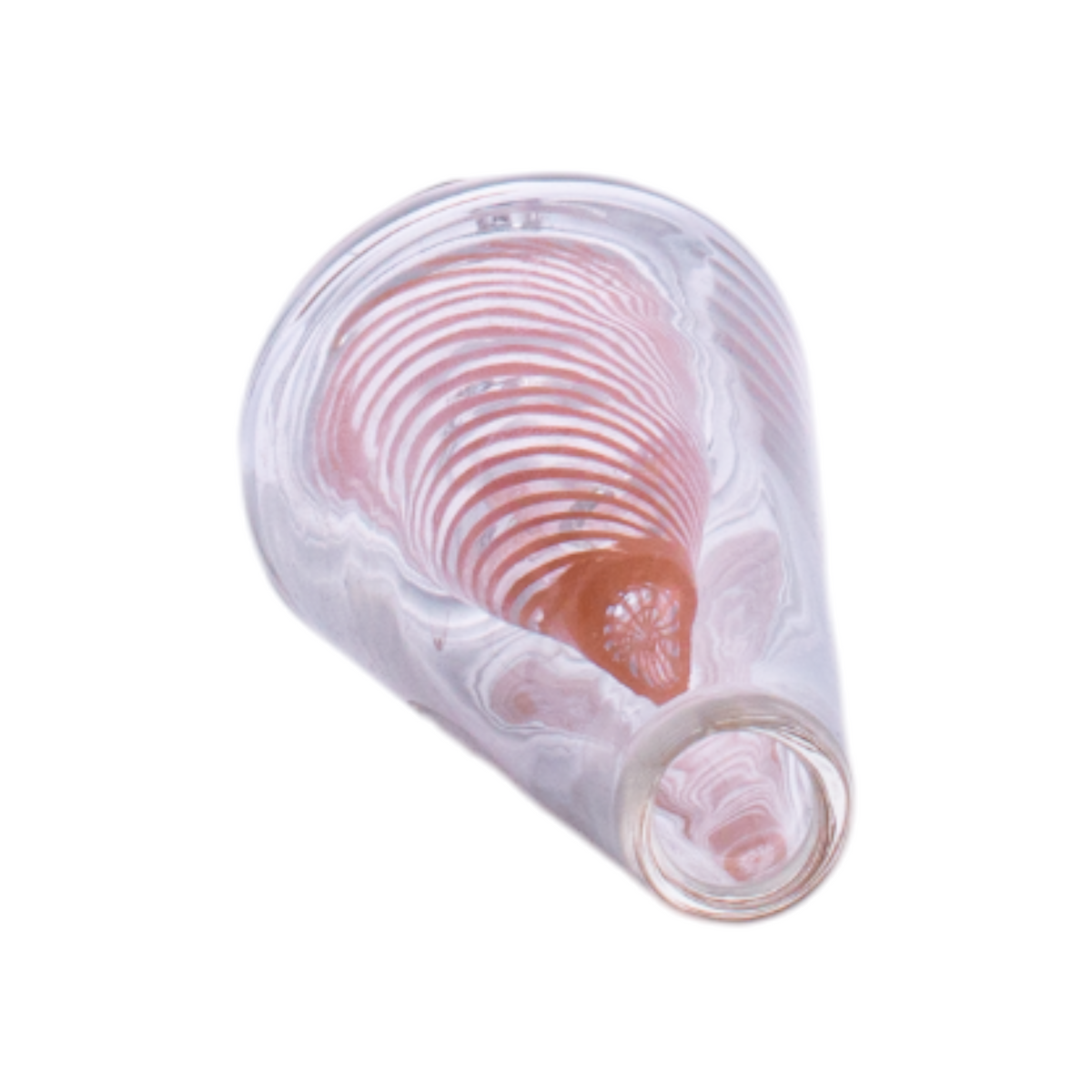 Clear Tapered Glass Attachment, 140mm Height, 42mm Base, PF10369(Accessory only)