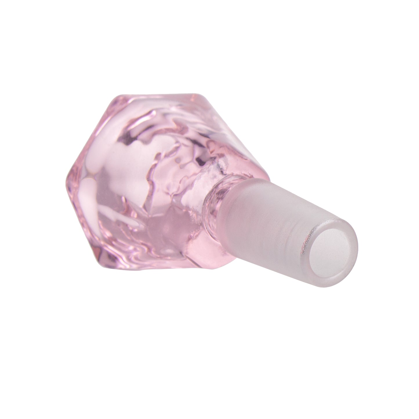 Hexagon Diamond Shape Glass Bowl Piece PT5201