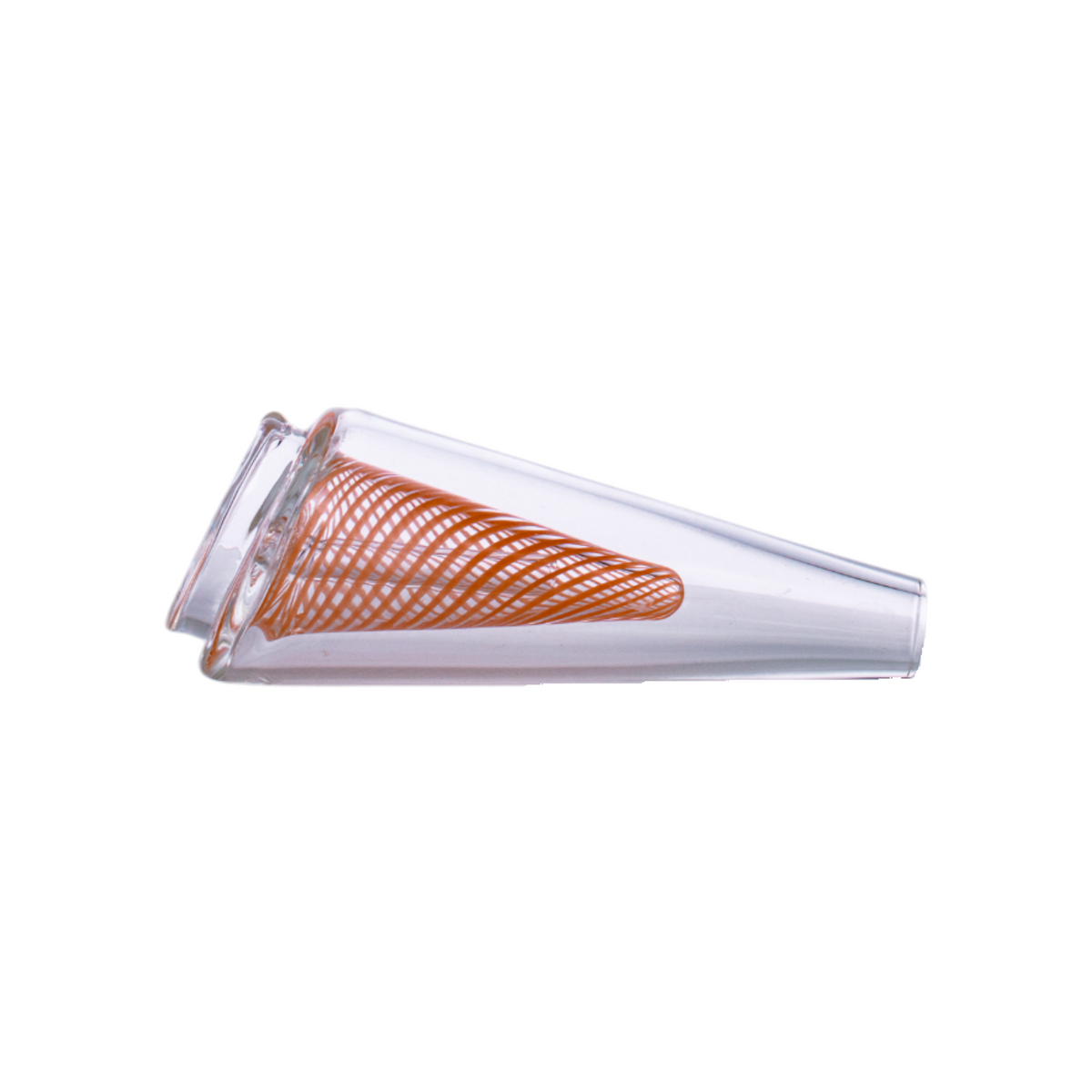 Clear Tapered Glass Attachment, 140mm Height, 42mm Base, PF10369(Accessory only)