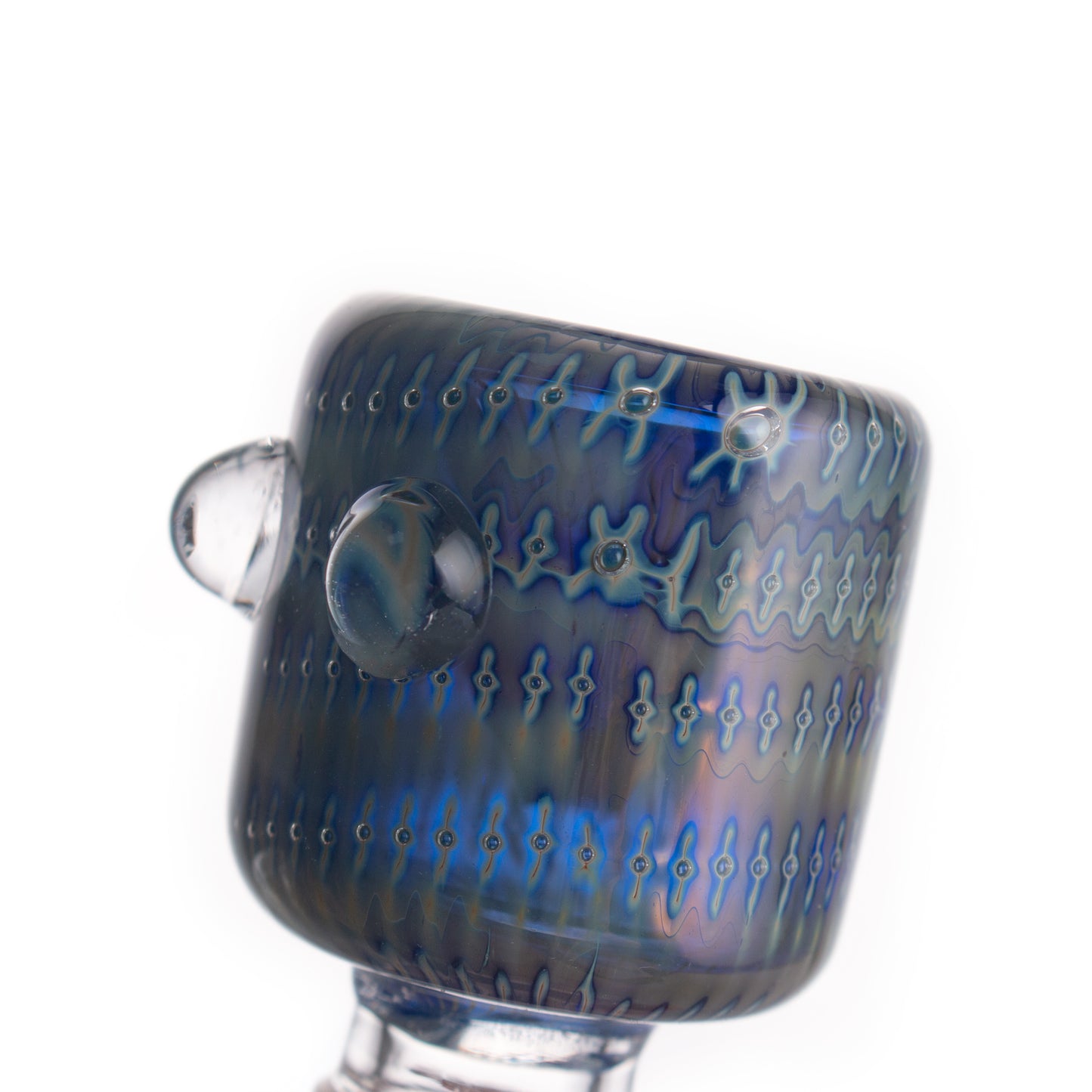 Dotted Glass Bowl Piece with Clear Joint PT3280