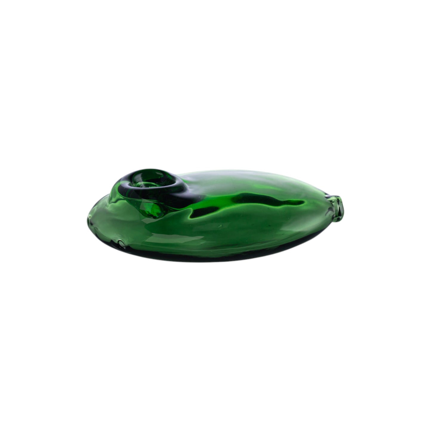 Hand-Blown Glass Bowl Collectible, YD3342（Random Color）