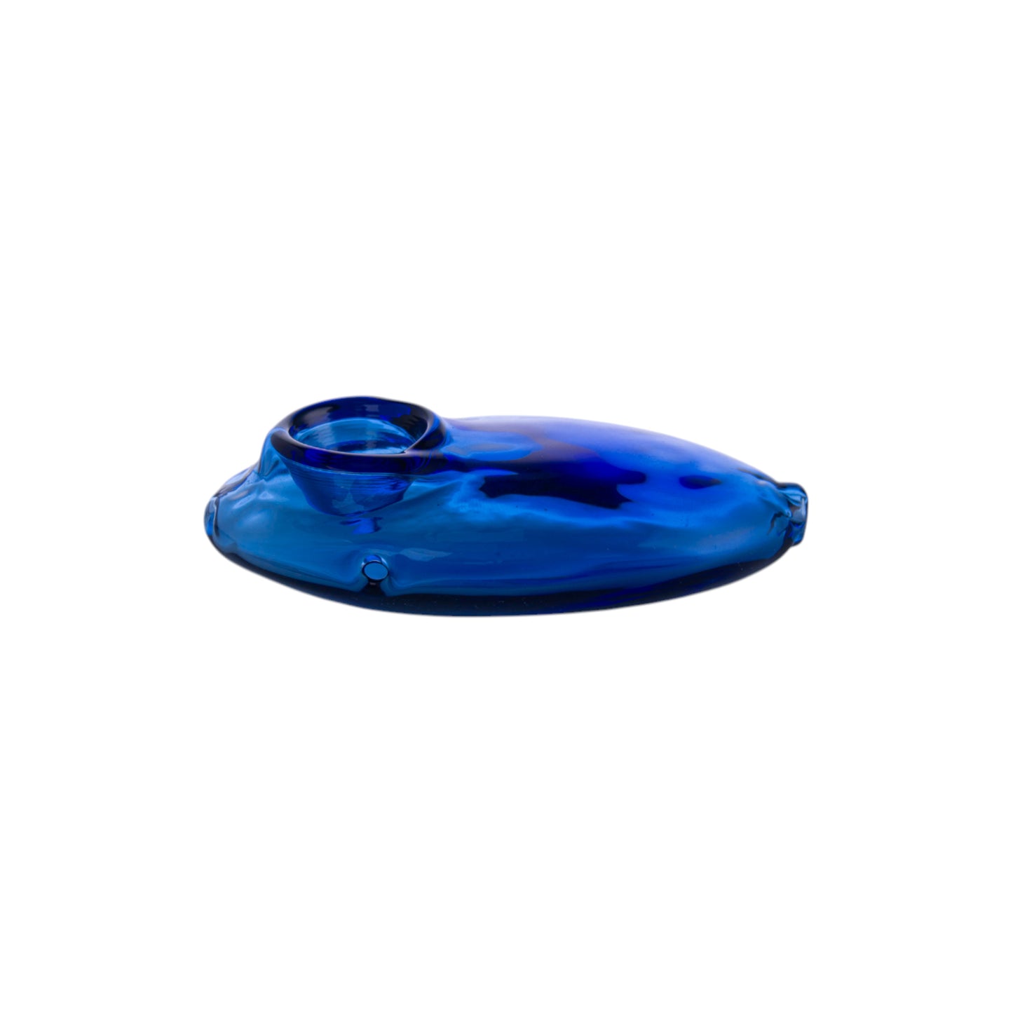 Hand-Blown Glass Bowl Collectible, YD3342（Random Color）