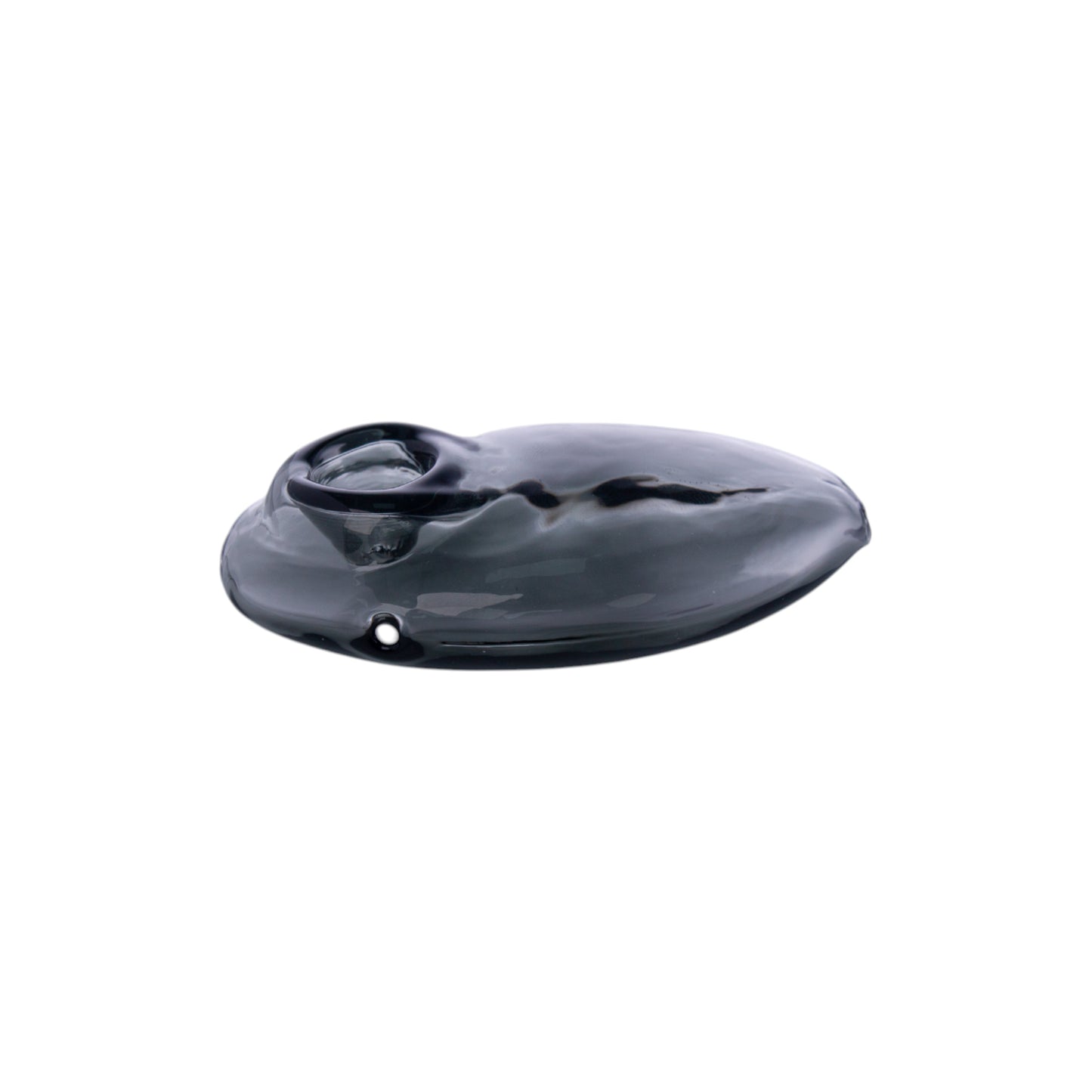 Hand-Blown Glass Bowl Collectible, YD3342（Random Color）