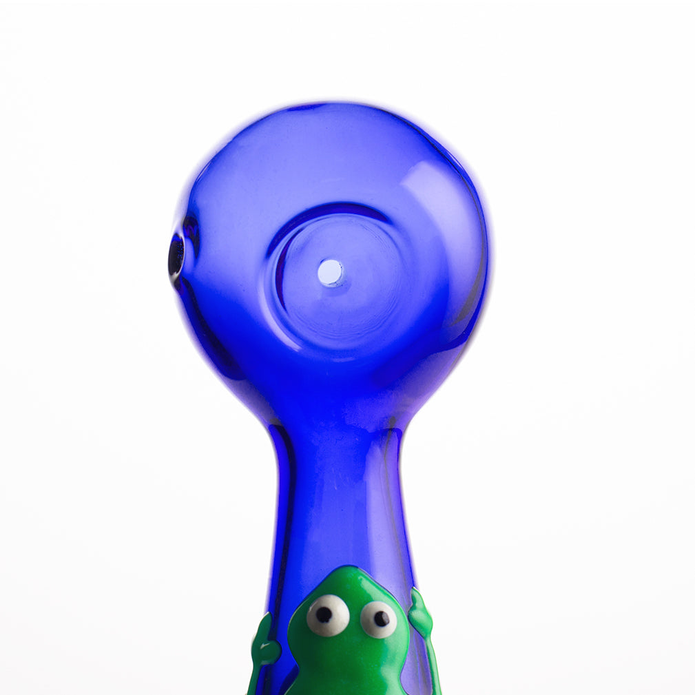 Hand-Blown Glow Glass Art Collectible, YD934