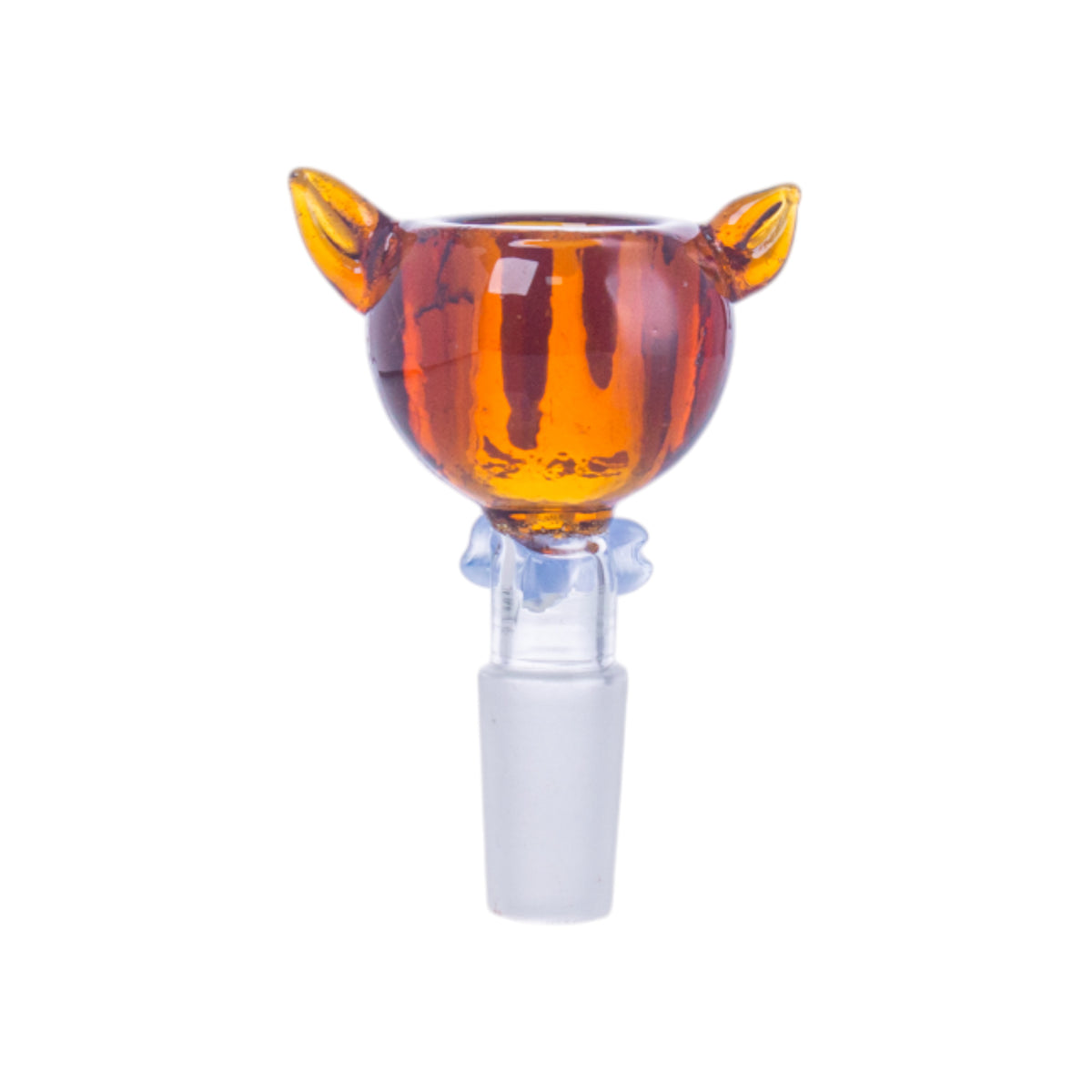 Amber Mouse Glass Shisha Bowl, 14mm/18mm, PT5289