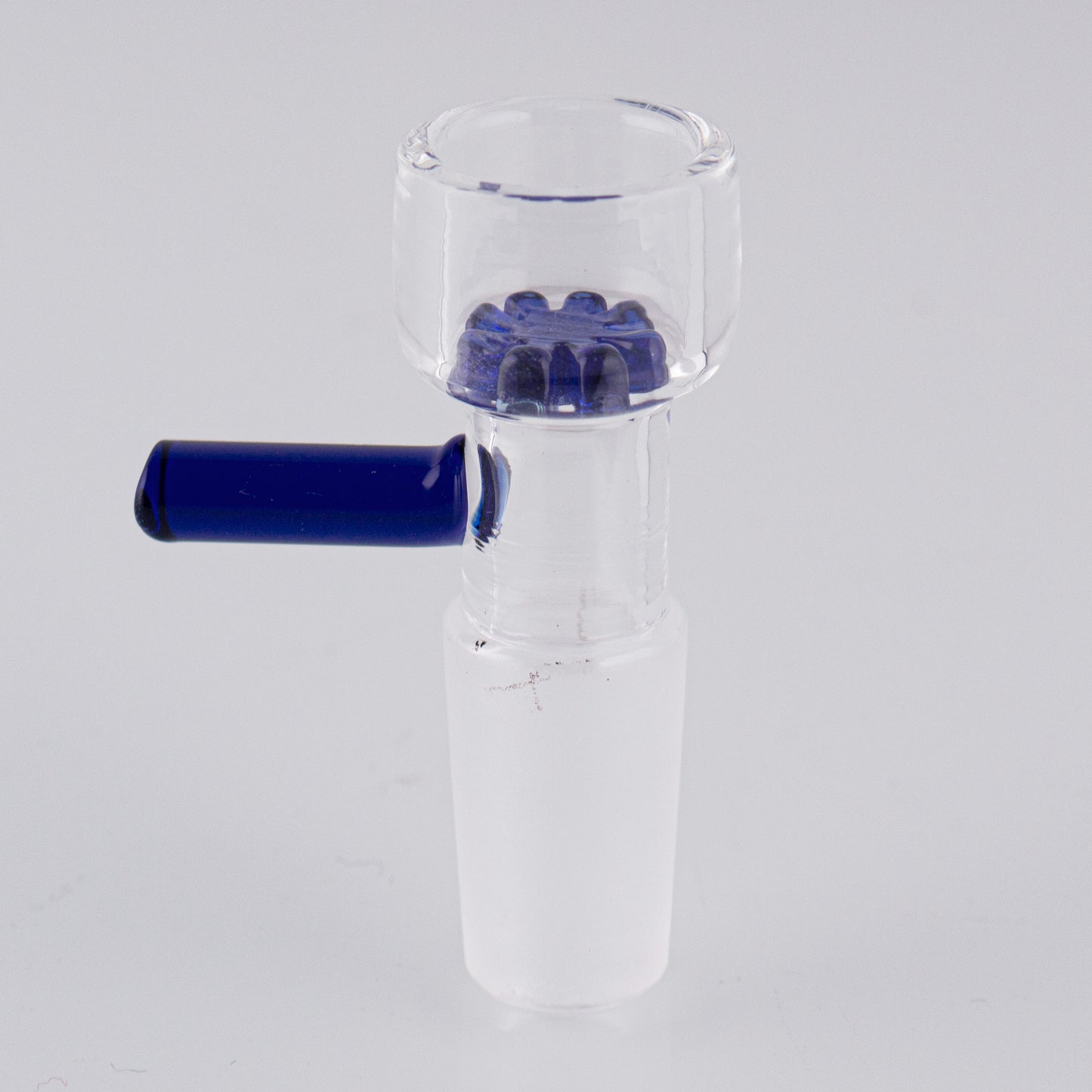 Snowflake Glass Bowl with Handle PT97
