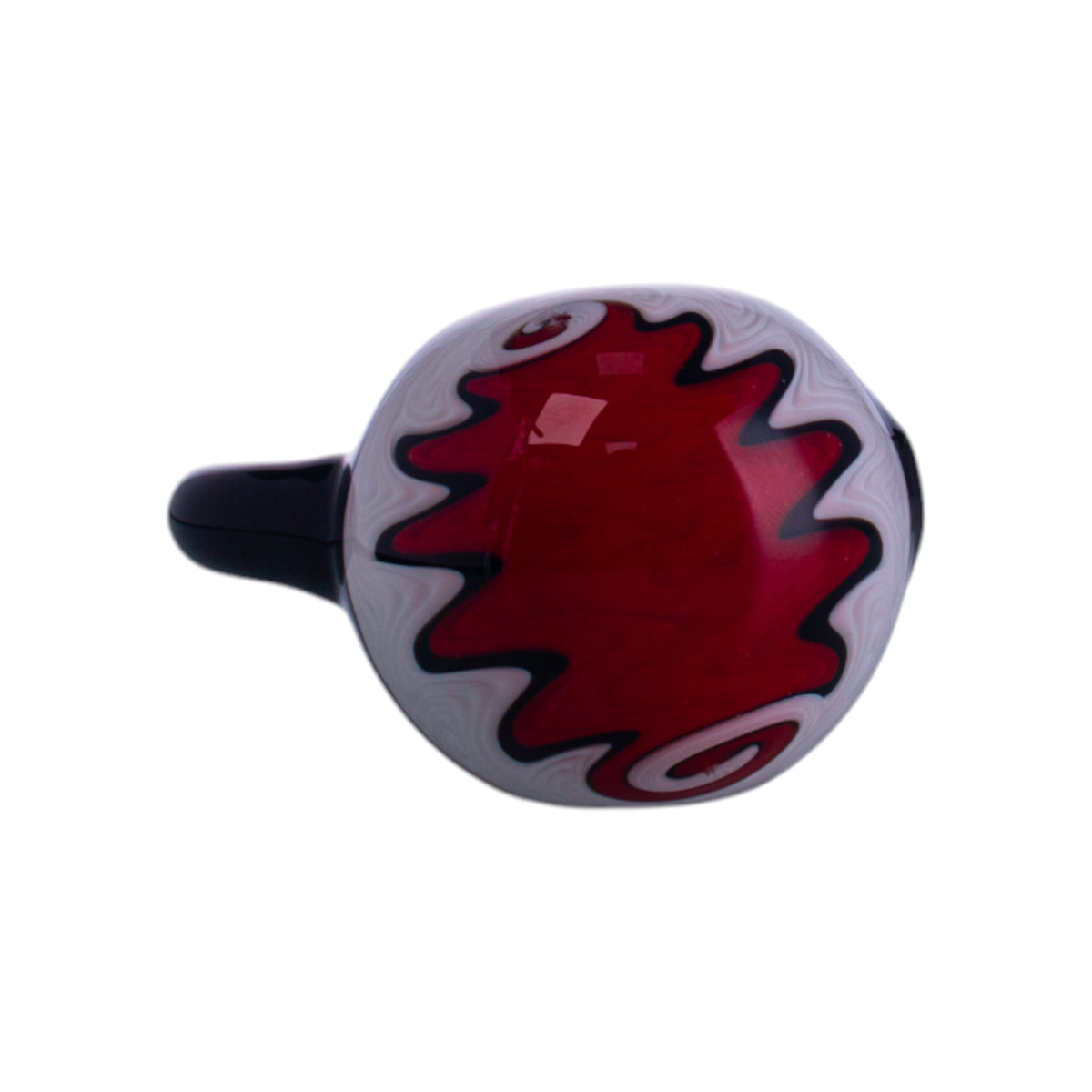 Hand-Blown Glass Bowl Collectible, YD4766（Random Color）