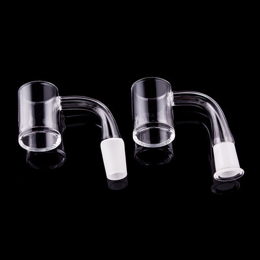25mm Frosted Quartz Banger - 2mm Wall 4mm Bottom D2502