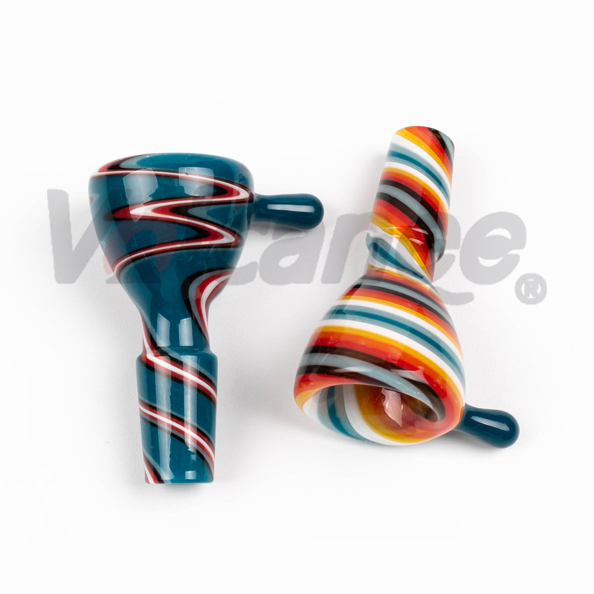 Colorful Swirl Glass Bowl Piece PT236