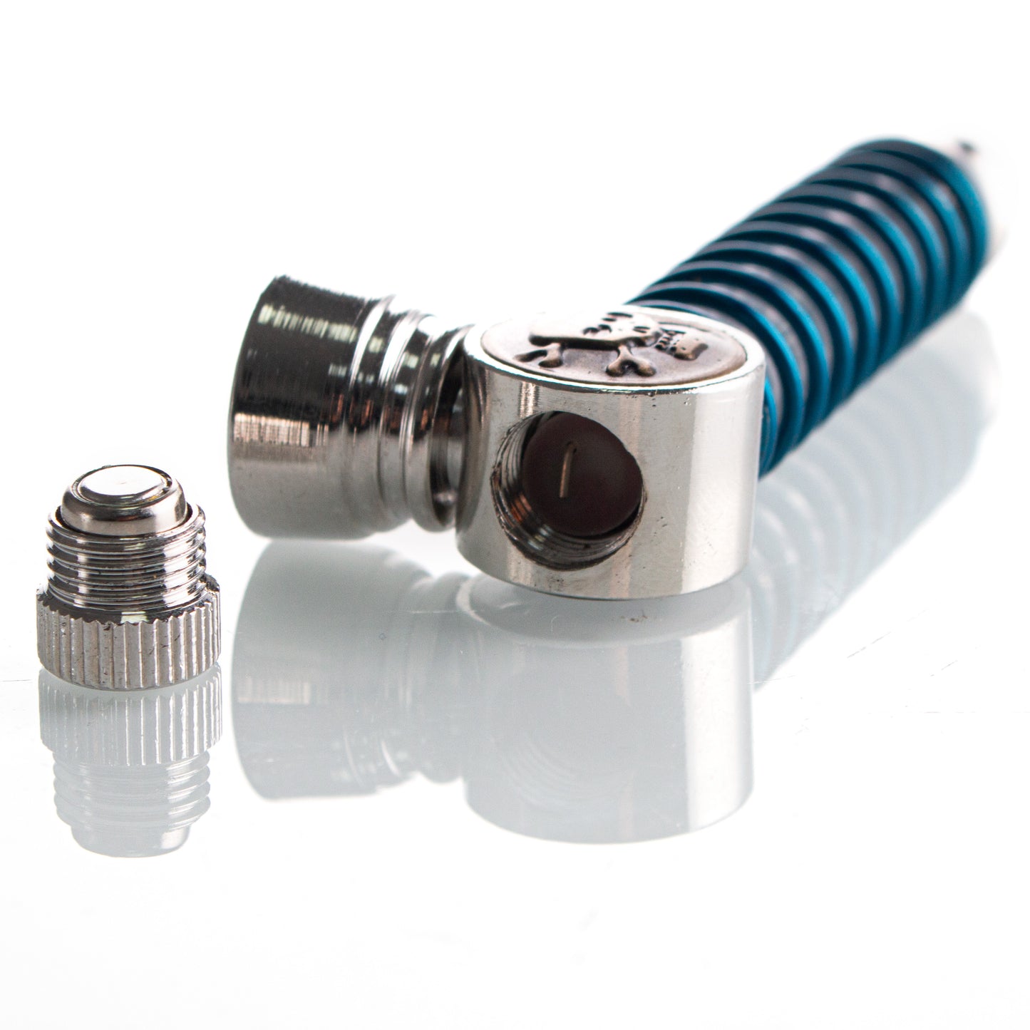 LED Metal Tobacco Pipe - 100mm Hand Pipe YD4508