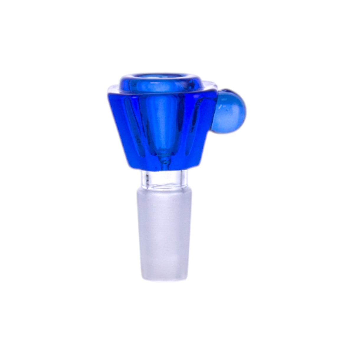 Lake Green Glass Shisha Bowl, Frosted Joint, PT5156
