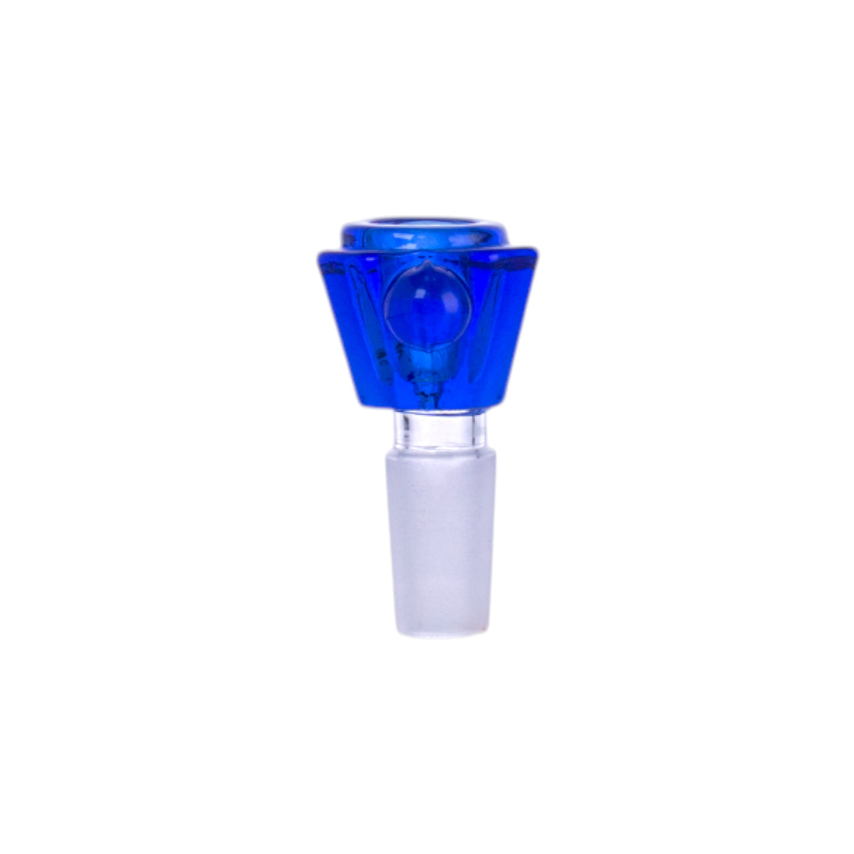 Lake Green Glass Shisha Bowl, Frosted Joint, PT5156