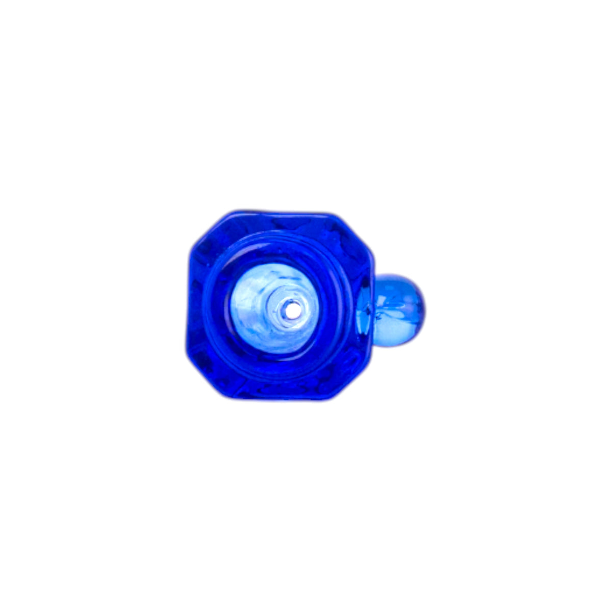 Lake Green Glass Shisha Bowl, Frosted Joint, PT5156