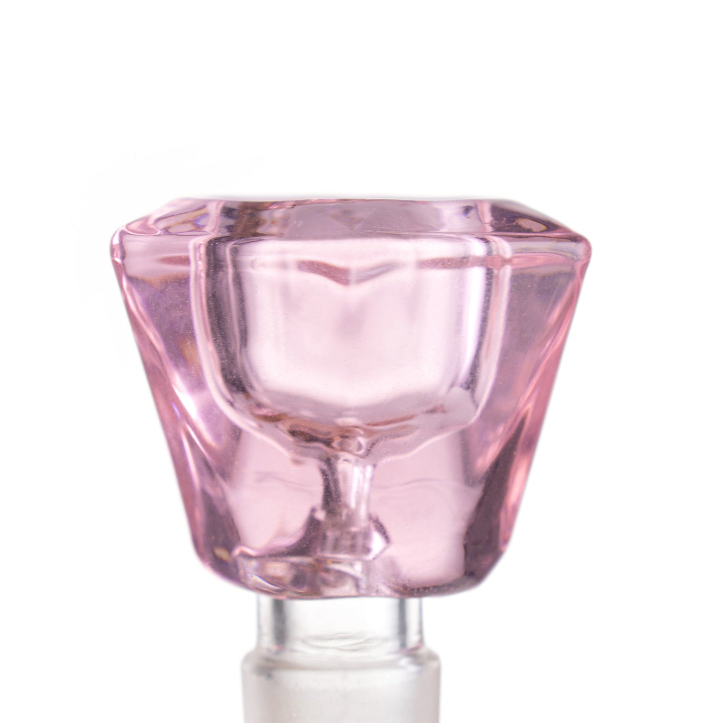 Hexagon Diamond Shape Glass Bowl Piece PT5201