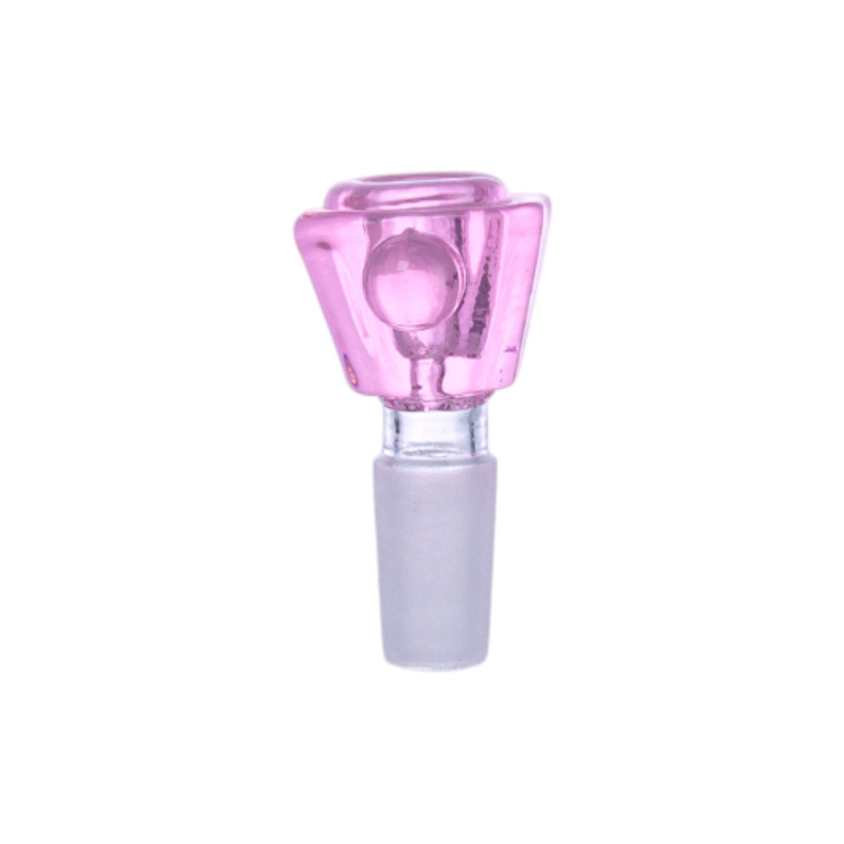 Lake Green Glass Shisha Bowl, Frosted Joint, PT5156
