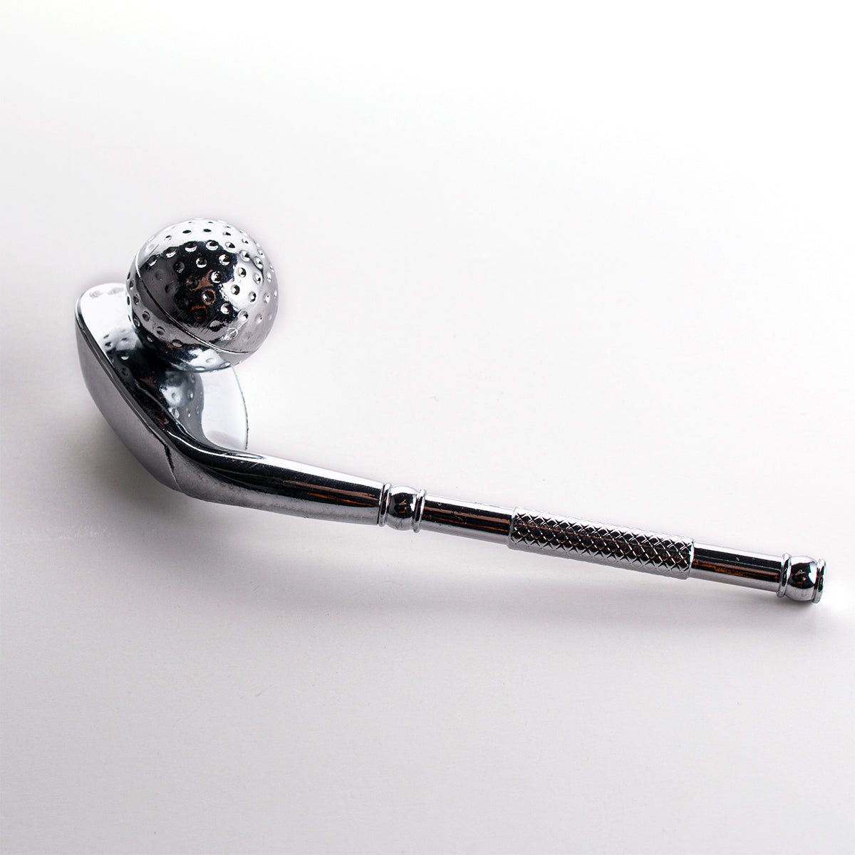 Golf Metal Tobacco Pipe - 136mm Hand Pipe YD4412