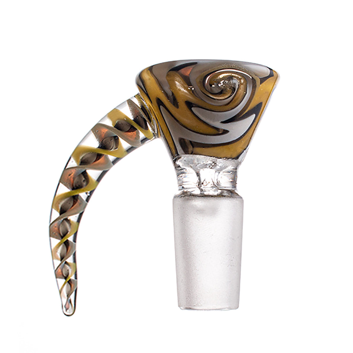 Colorful Floral Glass Bowl Piece PT1261