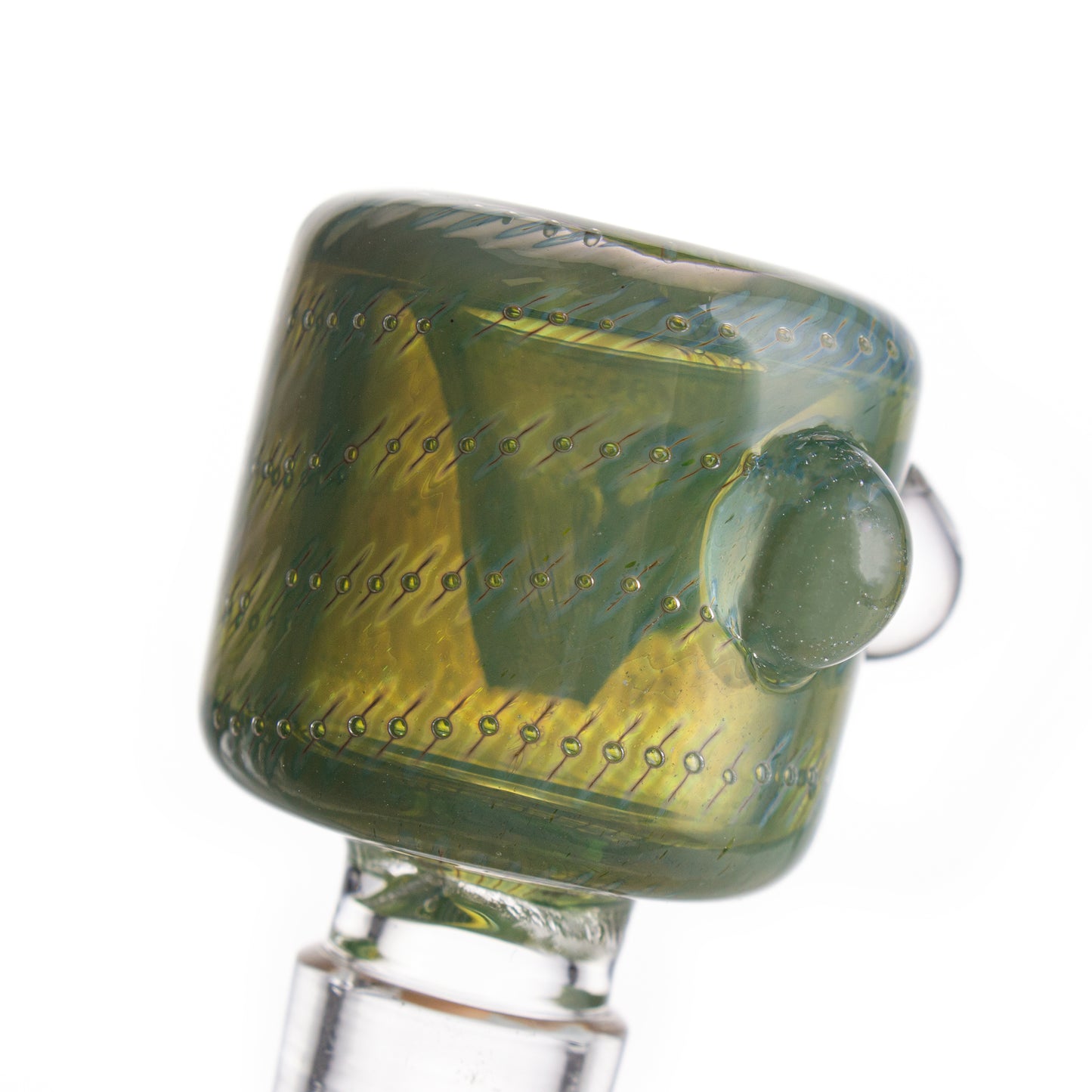 Dotted Glass Bowl Piece with Clear Joint PT3280