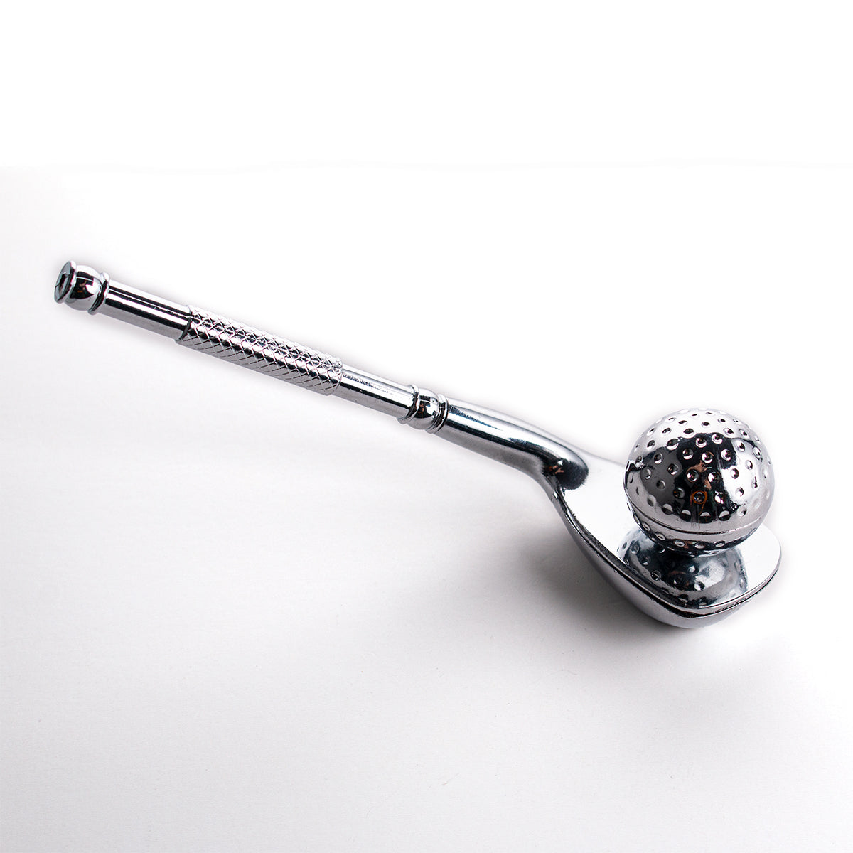 Golf Metal Tobacco Pipe - 136mm Hand Pipe YD4412