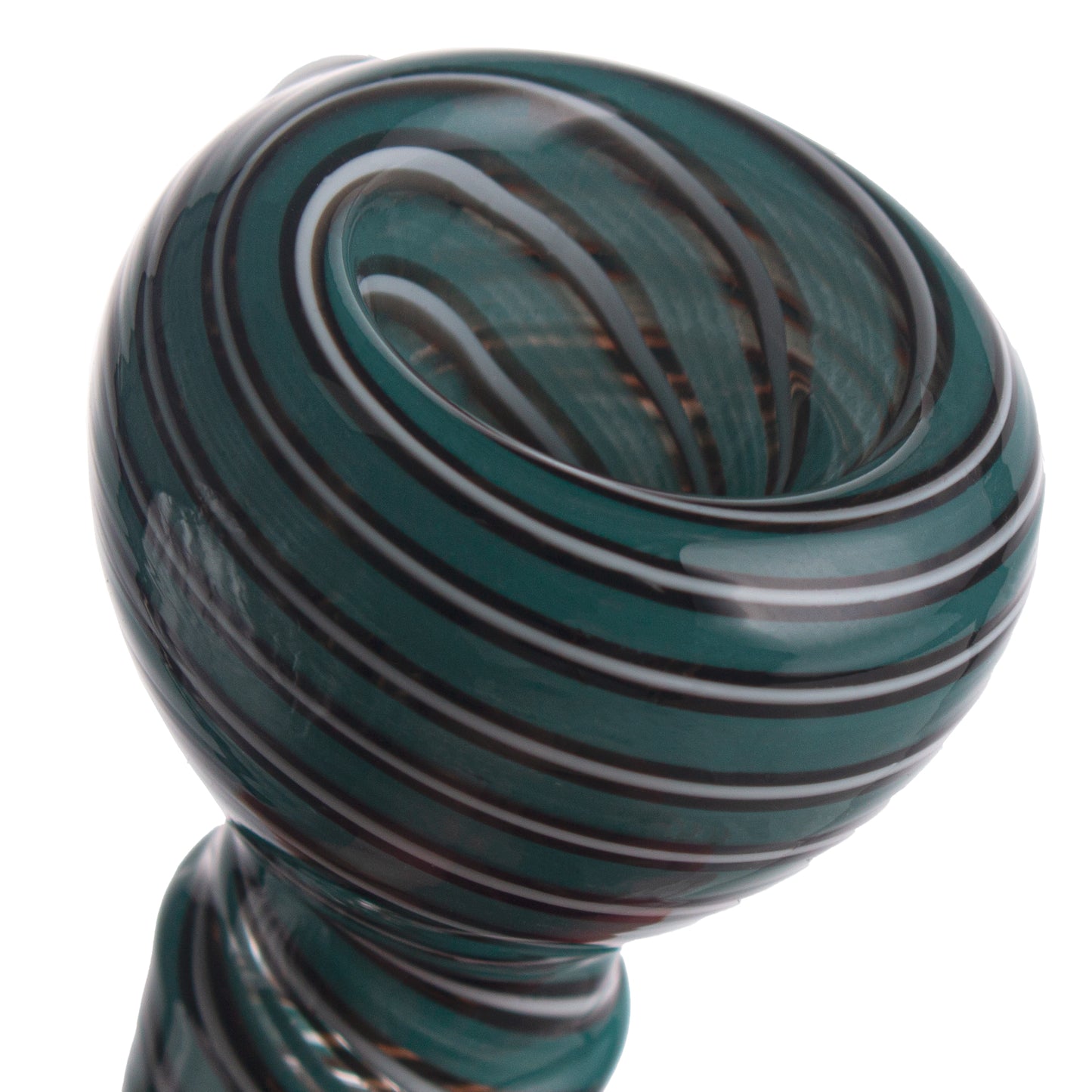 Clear Dot Colorful Glass Bowl Piece PT1237