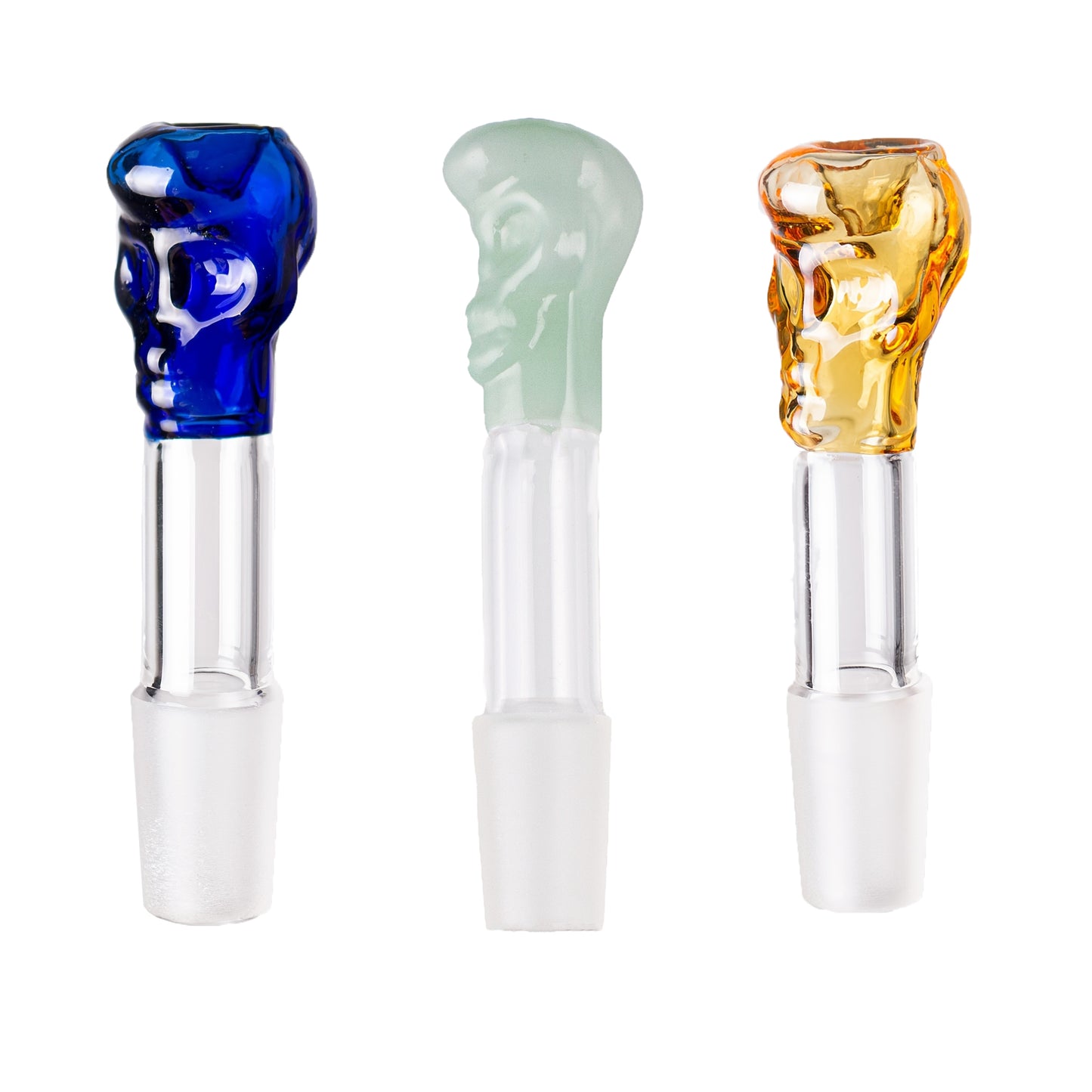 Skull Shape Glass Bowl Piece PT4440
