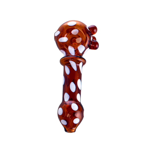 Hand-Blown Glass Polka Dot Decor, YD8877