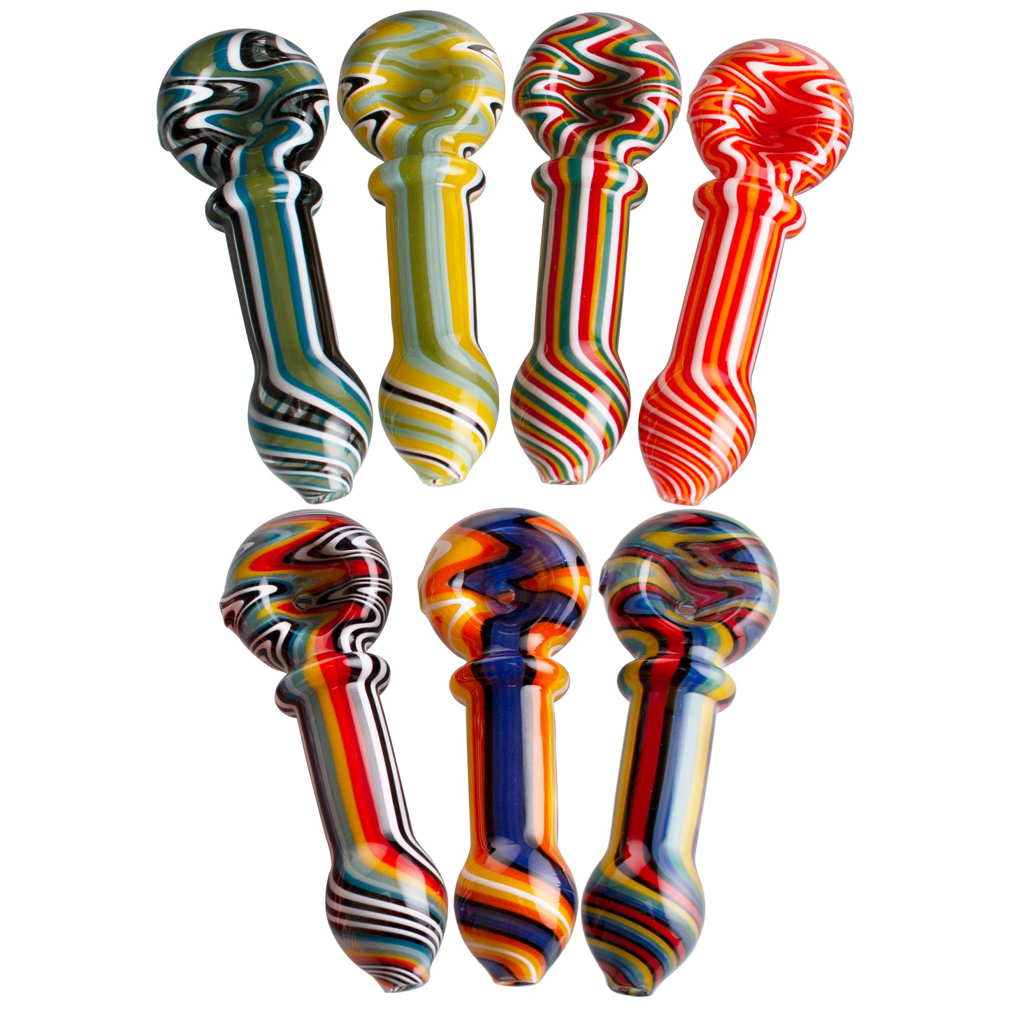 Glass Smoking Pipe YD2681 （Random Color）