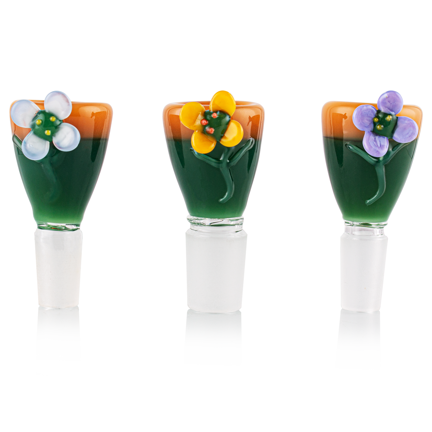 Mini Floral Glass Bowl Piece PT3931