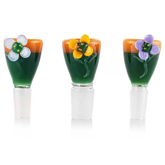 Mini Floral Glass Bowl Piece PT3931