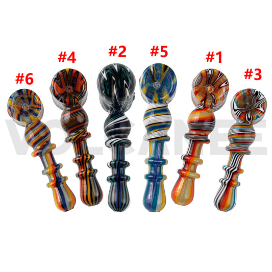 Glass Smoking Pipe YD3025（Random Color）