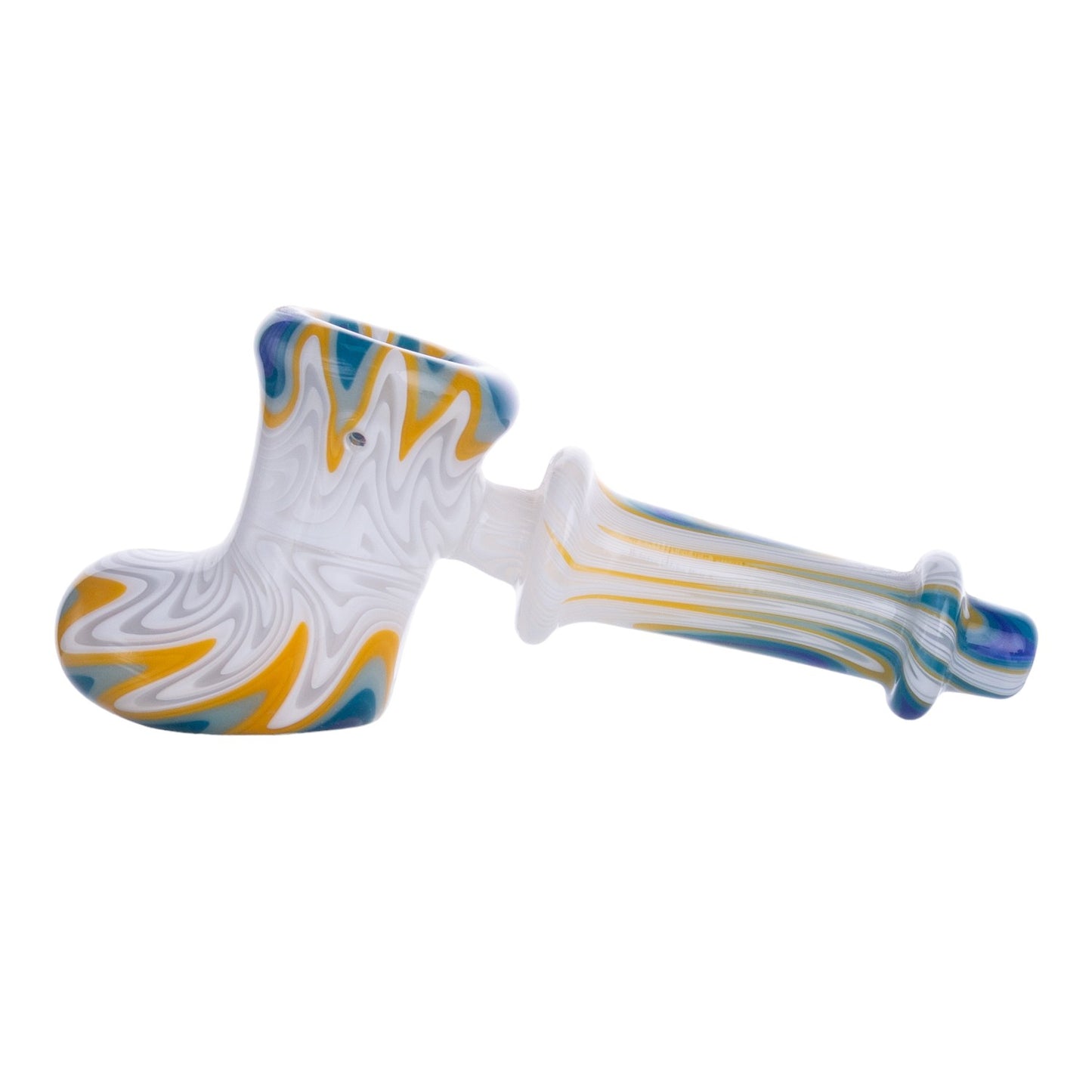 Patterned Glass Smoking Pipe YD3658（Random Color）
