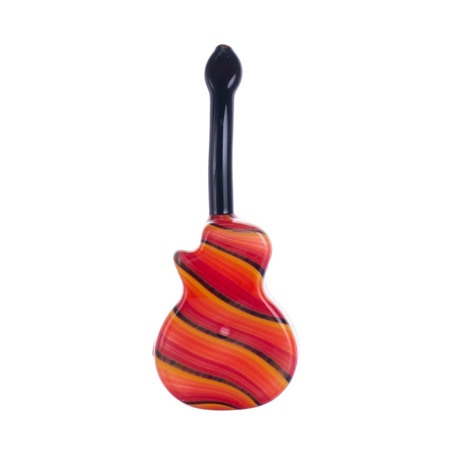 Glass Violin Tobacco Pipe - 150mm Hand Pipe PZ4837 （Random Color）