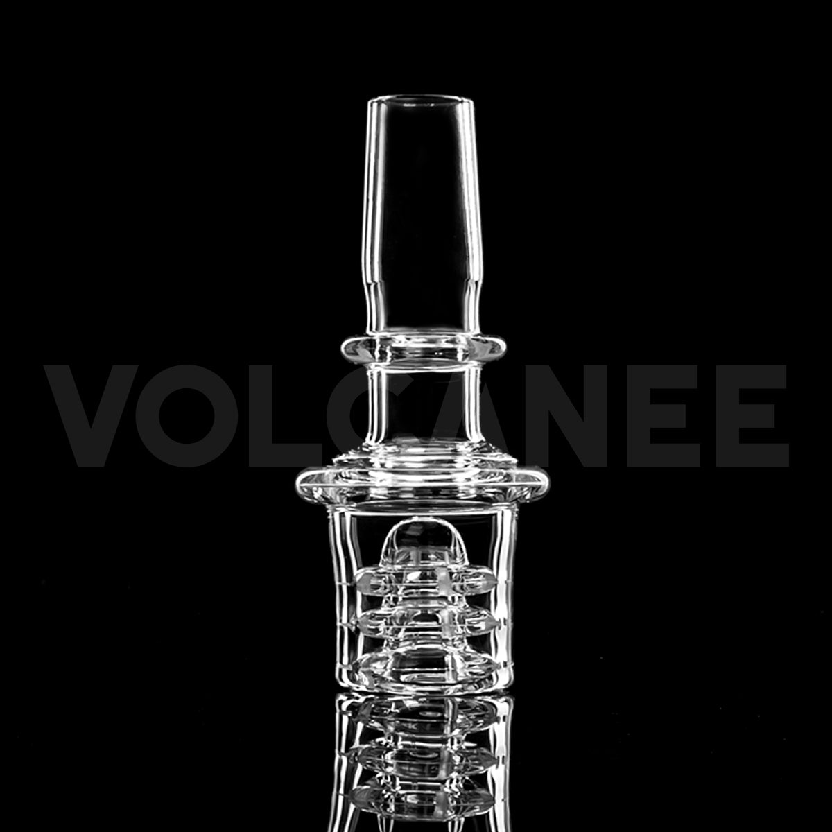 Straight Quartz Banger - Frosted Joint Diamond Cup D1665