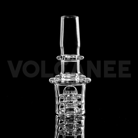 Straight Quartz Banger - Frosted Joint Diamond Cup D1665