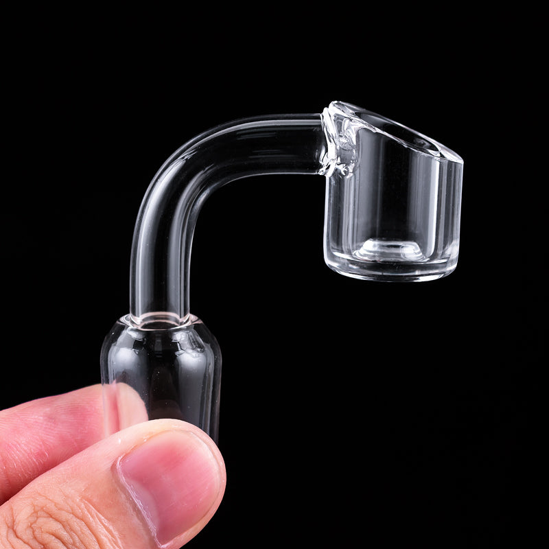 20mm Bevel Quartz Banger - 4mm Wall Thick Bottom D20851