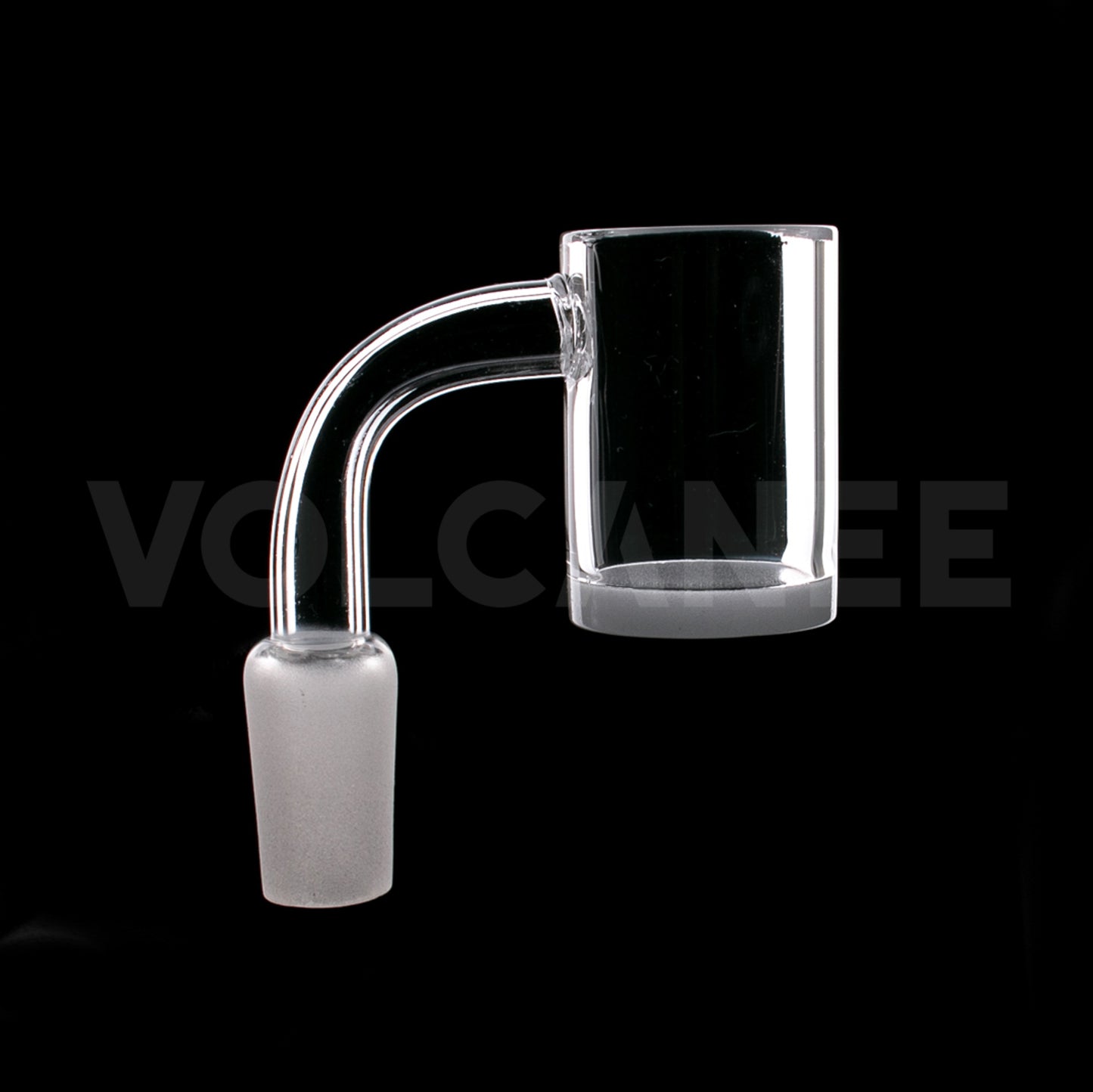 25mm White Bottom Quartz Banger - 2mm Wall 4mm Base D251503