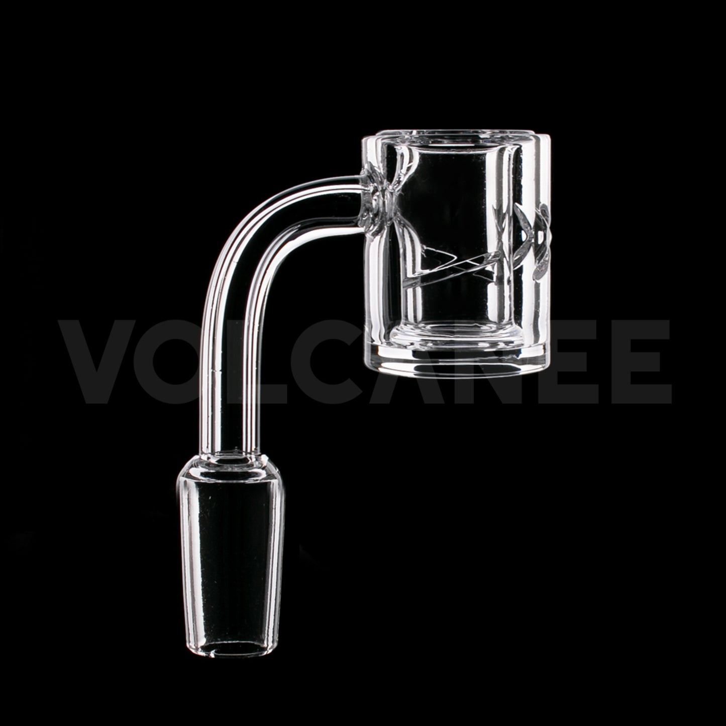 25mm X Quartz Banger - 3mm Bottom Clear Integrated D251772