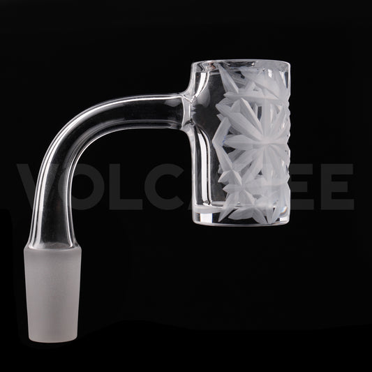 25mm Blown Quartz Banger - 3mm Wall 4mm Base 40mm Height D253021
