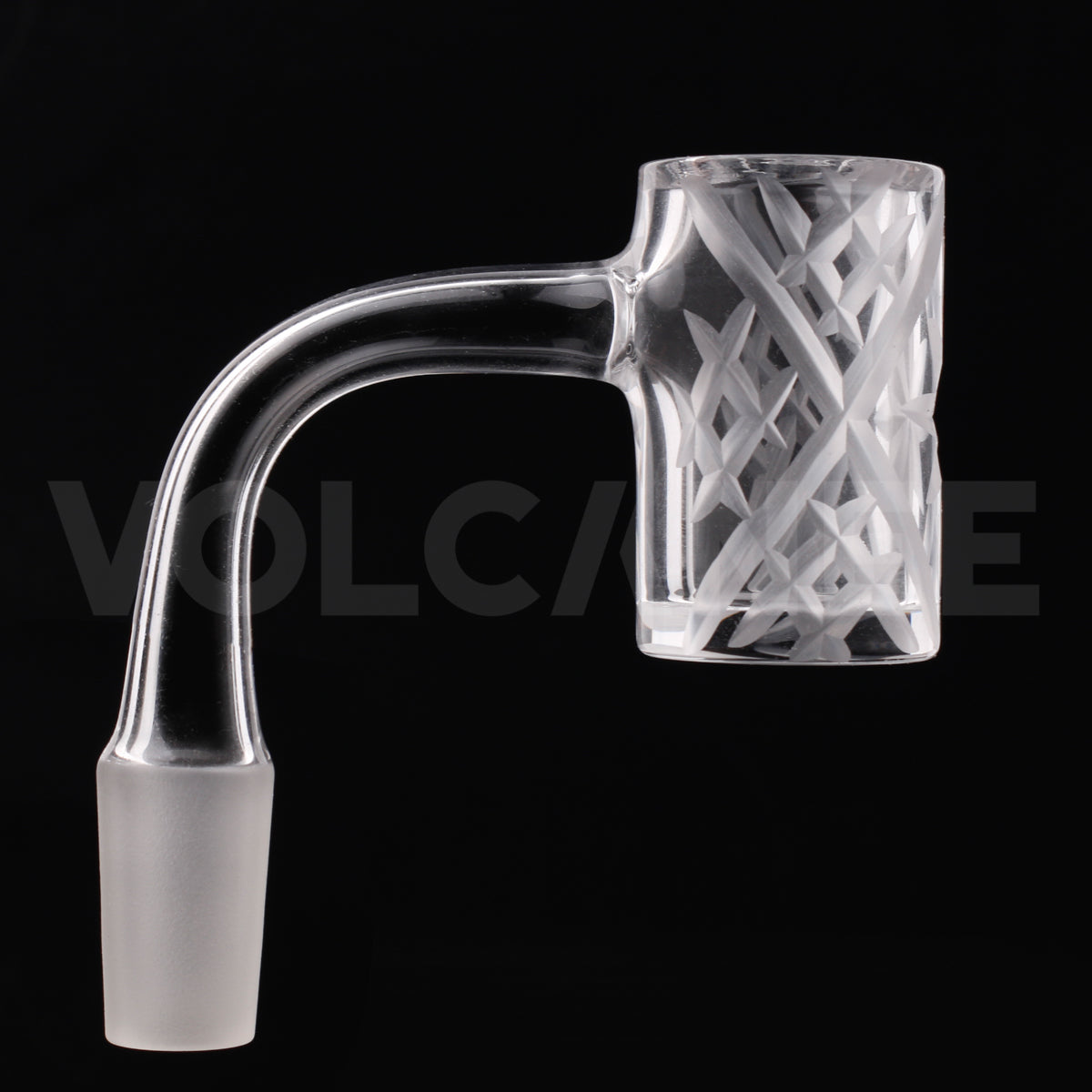 25mm Blown Quartz Banger - 3mm Wall 4mm Base 40mm Height D253021