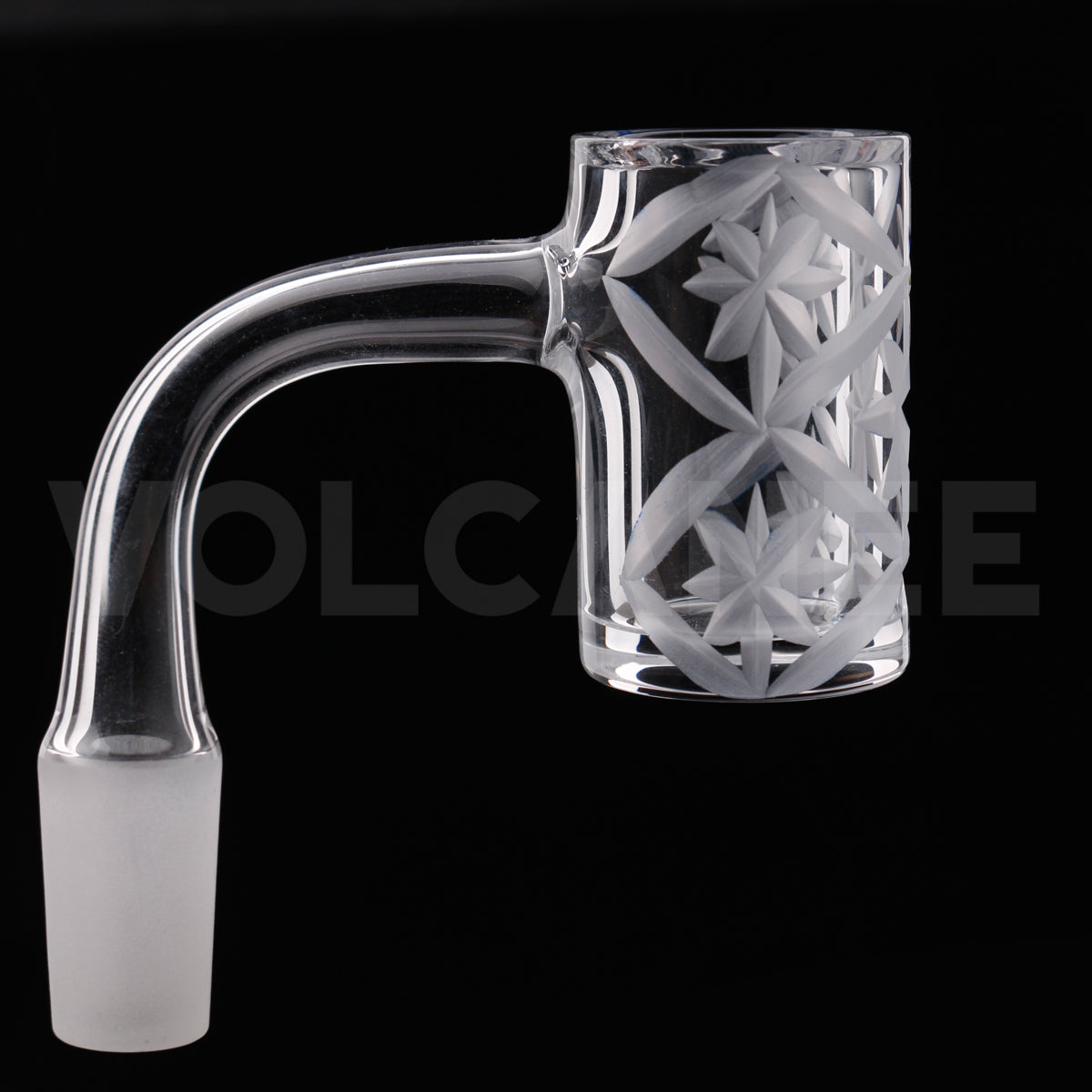 25mm Blown Quartz Banger - 3mm Wall 4mm Base 40mm Height D253021