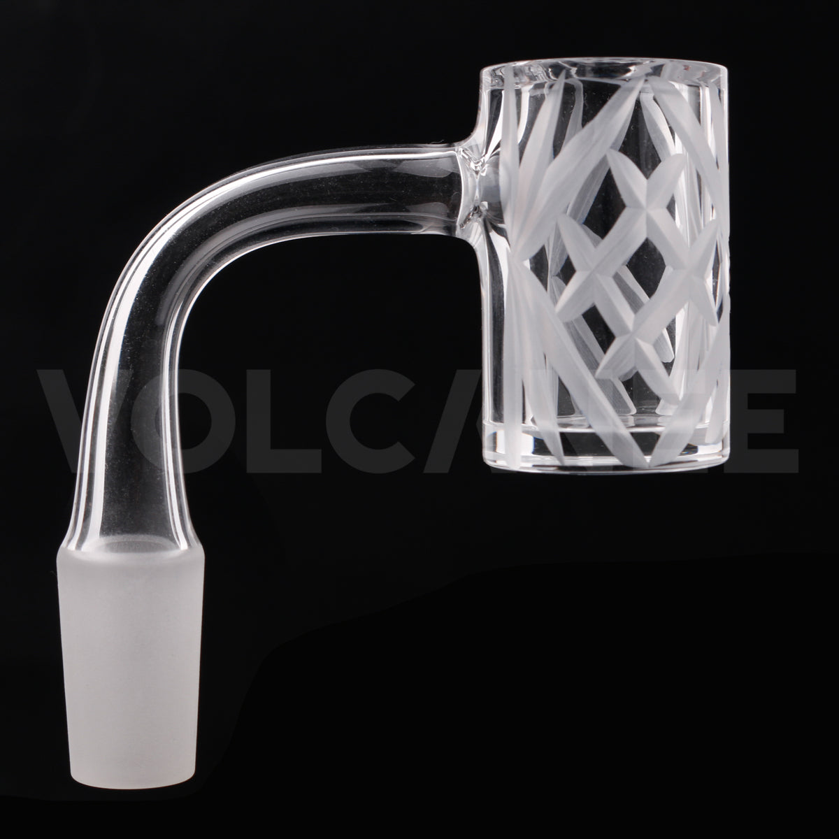 25mm Blown Quartz Banger - 3mm Wall 4mm Base 40mm Height D253021