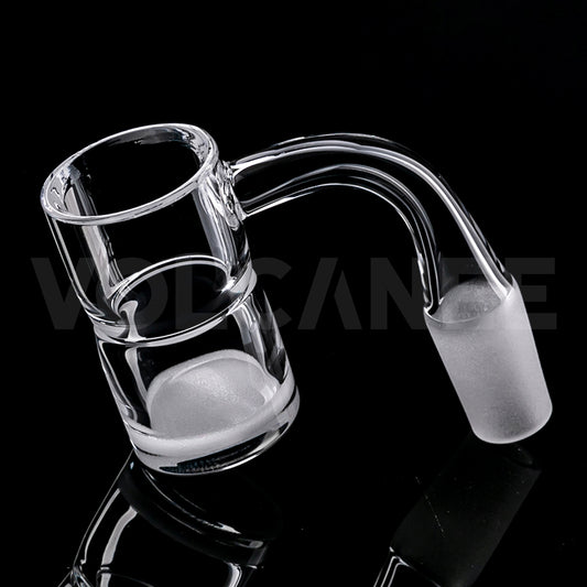 25mm Splash Guard Quartz Banger - 3mm Wall 6mm Bottom D2537